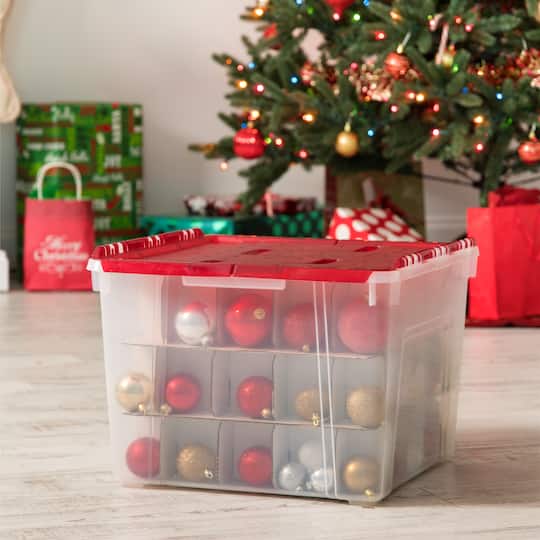 Buy The Iris Red Ornament Storage Box 2 Pack At Michaels